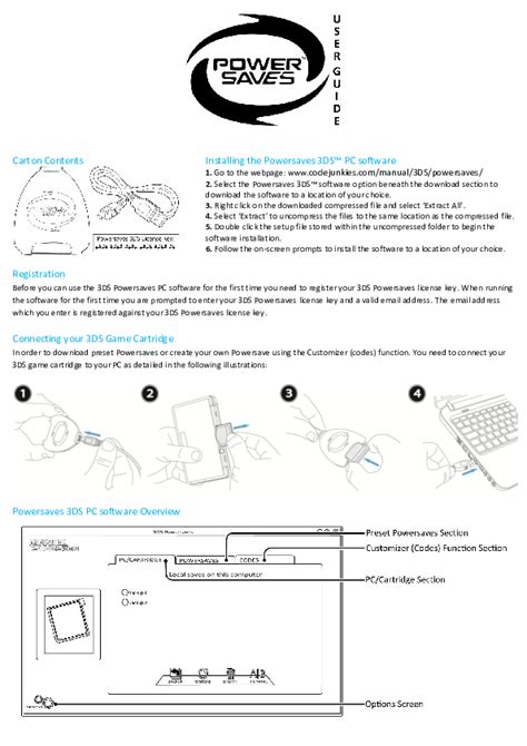 power save 3ds|Carton Contents Installing the Powersaves 3DS™ P software 1.